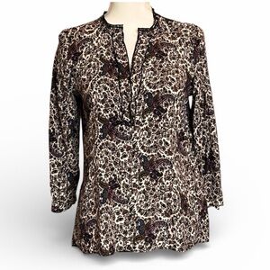 Zara Basics paisley pattern size medium